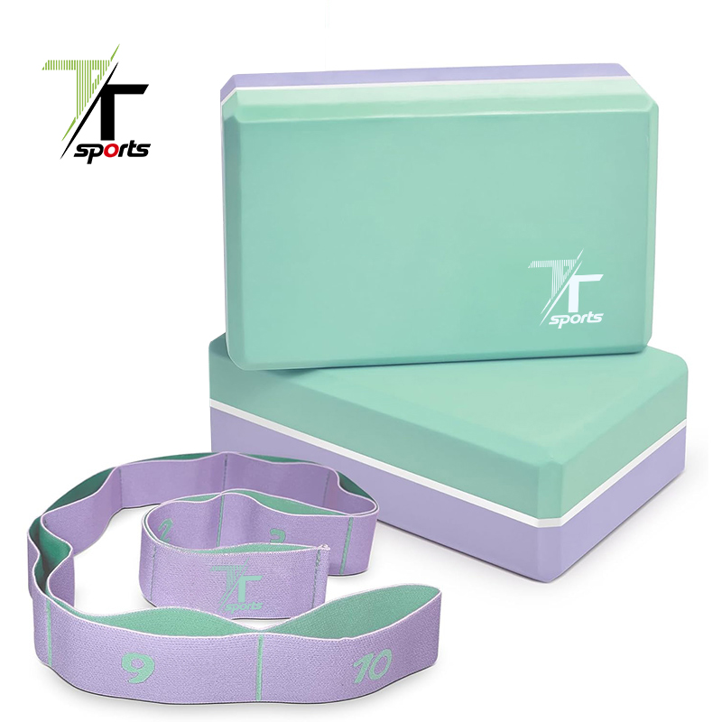 Yoga Blocks 2 Pack with Strap