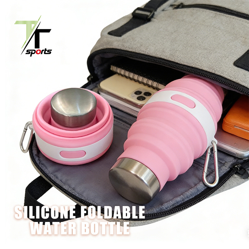 Silicone Foldable Water Bottle
