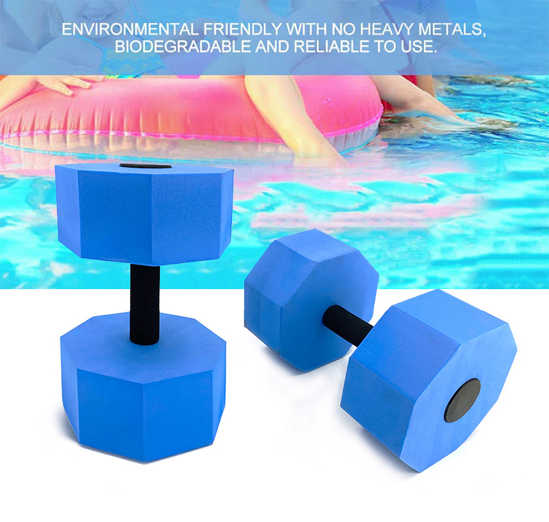 Triangular Aquatic Exercise Dumbell Set of 2