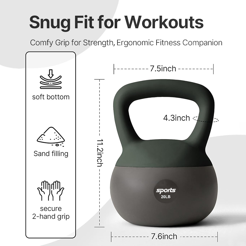 Soft Kettlebell with Cushioned Impact