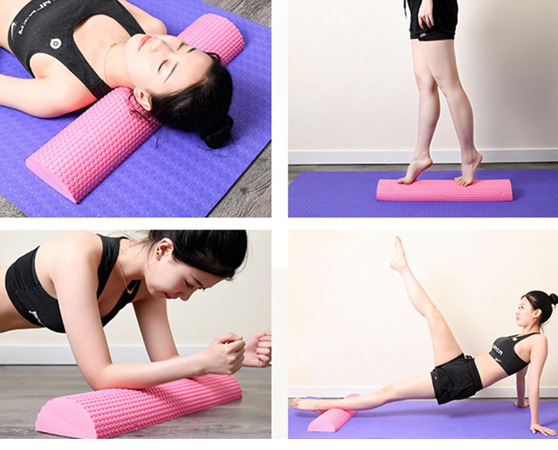 EVA Half Yoga Foam Roller