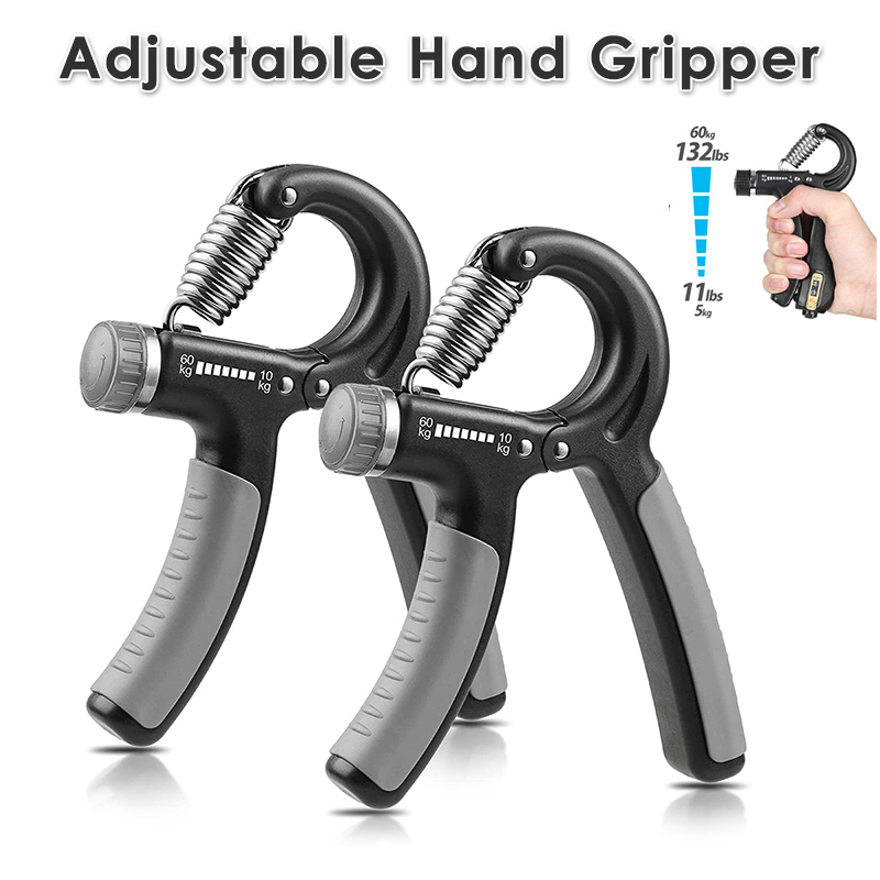 Adjustable Hand Grip Strengthener with Counter