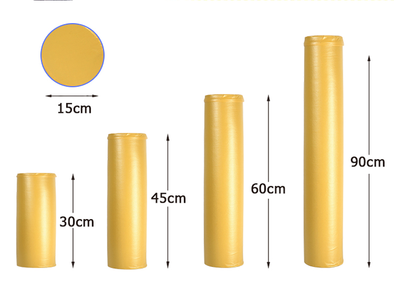 EPE yoga foam roller with PU Cover