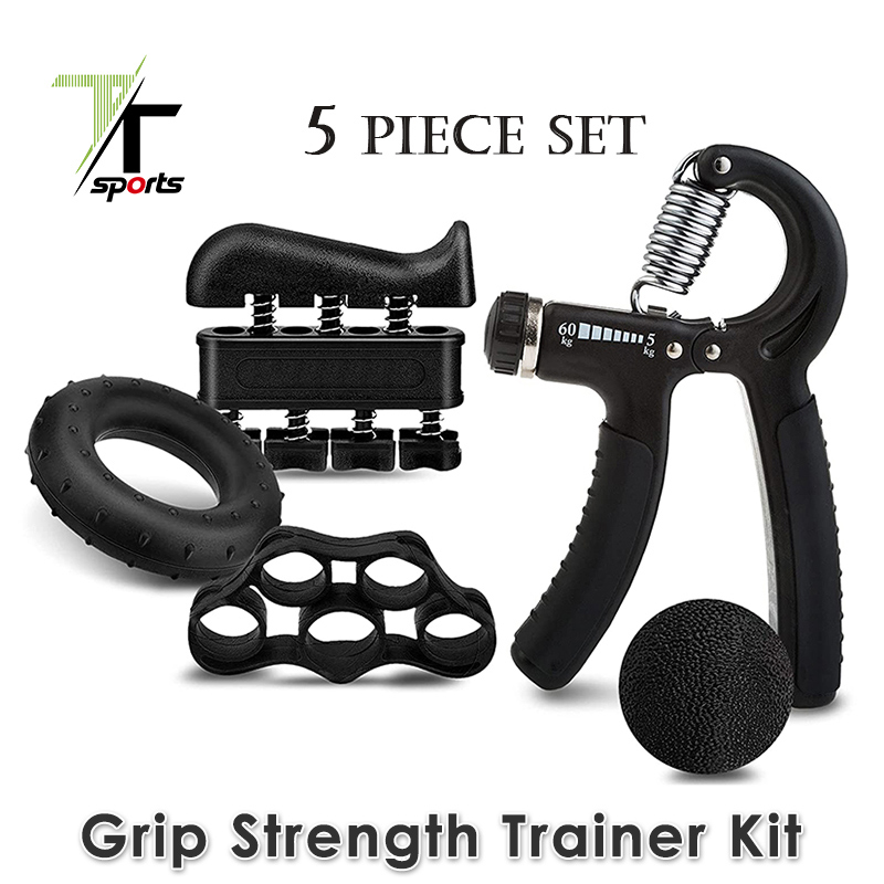 Adjustable Hand Grip Strengthener with Counter