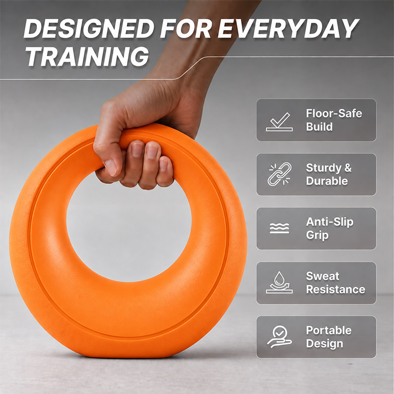 Silicone Moon Shaped Soft Kettlebell