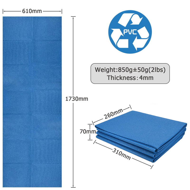 Portable Folding Travel Yoga Mat